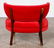 PAIR OVERSIZED UPHOLSTERED LOUNGE CHAIRS - 6