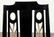 6 ITALIAN DINING CHAIRS GILT PAINTED CARVED BACKS - 4