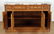 19TH C. FRENCH MARBLE TOP CARVED OAK SIDEBOARD - 7