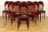 16 PIECE FRENCH DIRECTOIRE STYLE DINING SET - 15