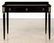EBONIZED 3 DRAWER LEATHER TOP WRITING DESK C 1940 - 2