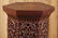 GOTHIC STYLE CAST IRON HEXAGONAL GARDEN PEDESTAL - 2