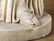 CARVED MARBLE GARDEN STATUE OF ROMAN FIGURE - 4