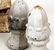 SIX 19TH C. CAST IRON ARCHITECTURAL GARDEN ITEMS - 5