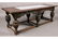 656: PORTUGUESE RENAISSANCE REVIVAL CARVED WOOD TABLE - 2
