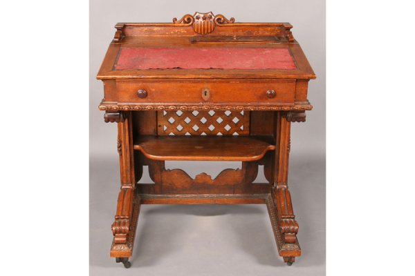 ANTIQUE AMERICAN HOUSE OF REPRESENTATIVES DESK - 2
