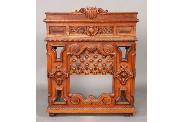 ANTIQUE AMERICAN HOUSE OF REPRESENTATIVES DESK - 3