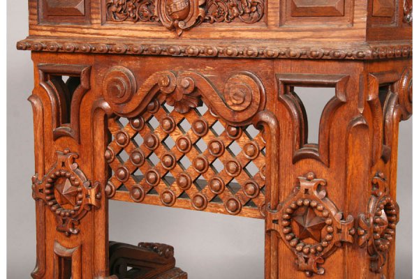 ANTIQUE AMERICAN HOUSE OF REPRESENTATIVES DESK - 4