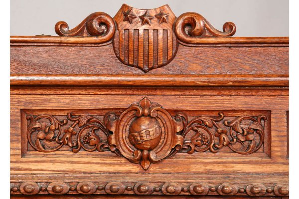 ANTIQUE AMERICAN HOUSE OF REPRESENTATIVES DESK - 7