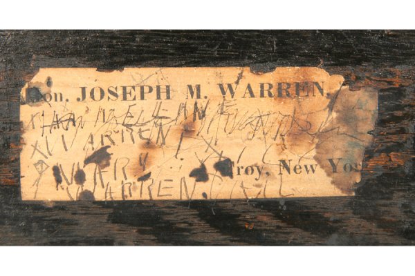 ANTIQUE AMERICAN HOUSE OF REPRESENTATIVES DESK - 9