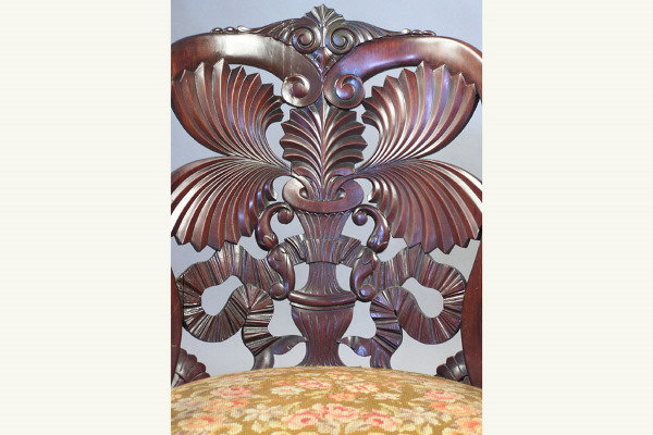 VICTORIAN LAMINATED CHAIR LIKE BELTER - 3