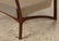PR MAHOGANY OPEN ARM LOUNGE CHAIRS ANGULAR FRAMES - 5