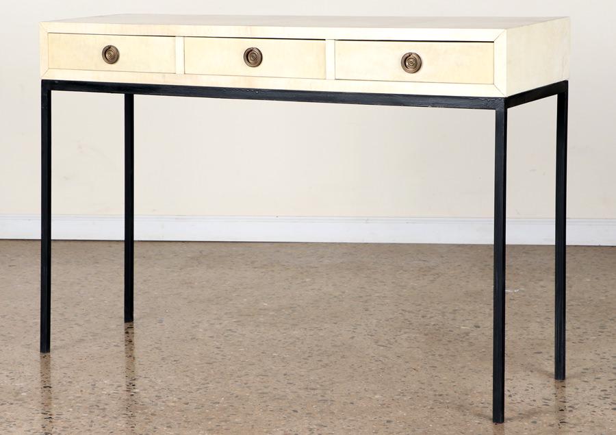 PARCHMENT IRON CONSOLE MANNER JEAN MICHEL FRANK (1 of 5)