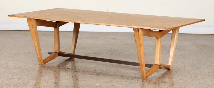 MID CENTURY MODERN SWEDISH MAPLE COFFEE TABLE (1 of 4)