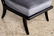 PAIR UPHOLSTERED & EBONIZED LOUNGE CHAIRS - 5