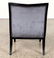 PAIR UPHOLSTERED & EBONIZED LOUNGE CHAIRS - 6
