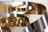 CURTIS JERE BRUSHED STEEL WALL SCULPTURE C.1980 - 4