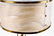 PAIR BRASS TABLE LAMPS CYLINDER FORM SHADES 1970 - 7