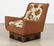 PAIR UPHOLSTERED LOUNGE CHAIRS C. 1960 - 3