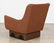PAIR UPHOLSTERED LOUNGE CHAIRS C. 1960 - 4