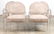 4 MID CENTURY MODERN LUCITE ARMCHAIRS C. 1970