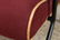 OPEN ARM LOUNGE CHAIR W/ LEATHER UPHOLSTERY - 8