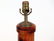 PAIR MID CENTURY MODERN PINE TABLE LAMPS - 3