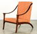 PAIR MID CENTURY MODERN LARGE OPEN ARM CHAIRS - 2