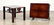 PAIR HERITAGE HENREDON MAHOGANY END TABLES 1960