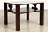 PAIR HERITAGE HENREDON MAHOGANY END TABLES 1960 - 3