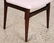 6 ITALIAN MAHOGANY DINING CHAIRS W/ ANGULAR FRAME - 5