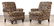 PAIR CONTEMPORARY UPHOLSTERED CLUB CHAIRS