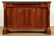 MARBLE TOP FRENCH FLAME MAHOGANY SERVER C.1880