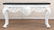 CARVED GEORGIAN STYLE CONSOLE TABLE STONE TOP - 2