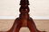 LATE 19TH C. ROUND FRENCH MAHOGANY DINING TABLE - 4