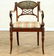19TH C CONTINENTAL WALNUT OPEN ARMCHAIR - 2