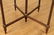 LATE 19TH C. MAHOGANY WALL MOUNTED CORNER CABINET - 8