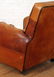 FRENCH ART DECO LEATHER CLUB CHAIR CIRCA 1940 - 3