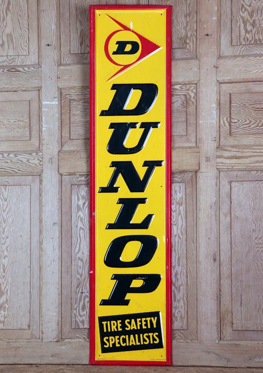 DUNLOP TIRES METAL SIGN (1 of 7)