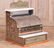 NATIONAL BRASS CASH REGISTER MODEL 347 MARBLE TOP - 2