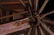 ANTIQUE HORSE DRAWN HAY RACK SPOKED WHEELS - 4