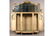 151: ANTIQUE FRENCH GILTWOOD CARVED PAINTED VITRINE