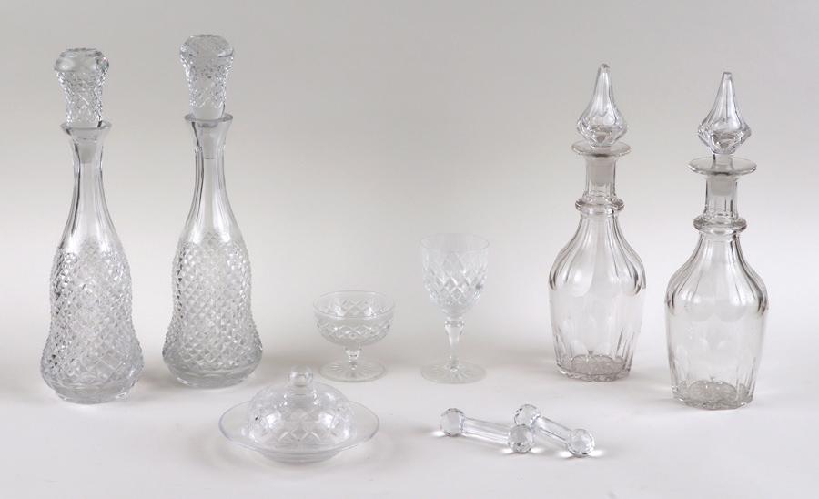 FORTY ONE PIECES OF CUT CRYSTAL ITEMS (1 of 10)