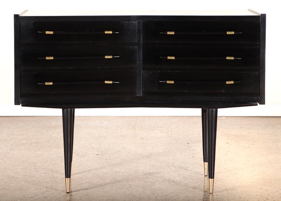 EBONIZED DRESSER MANNER ROBSJOHN GIBBINGS 1960 (1 of 6)