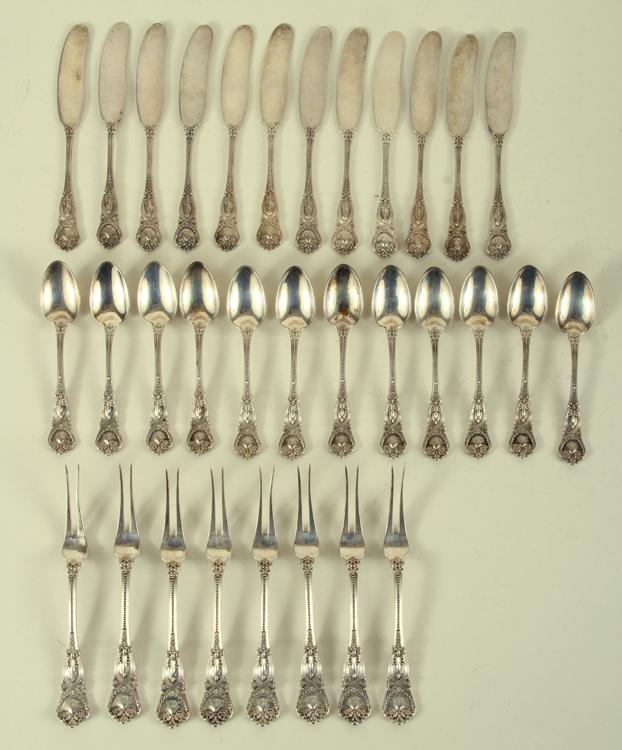 32 PC. TIFFANY & CO. STERLING SILVER 23.48 TR OZ (1 of 6)