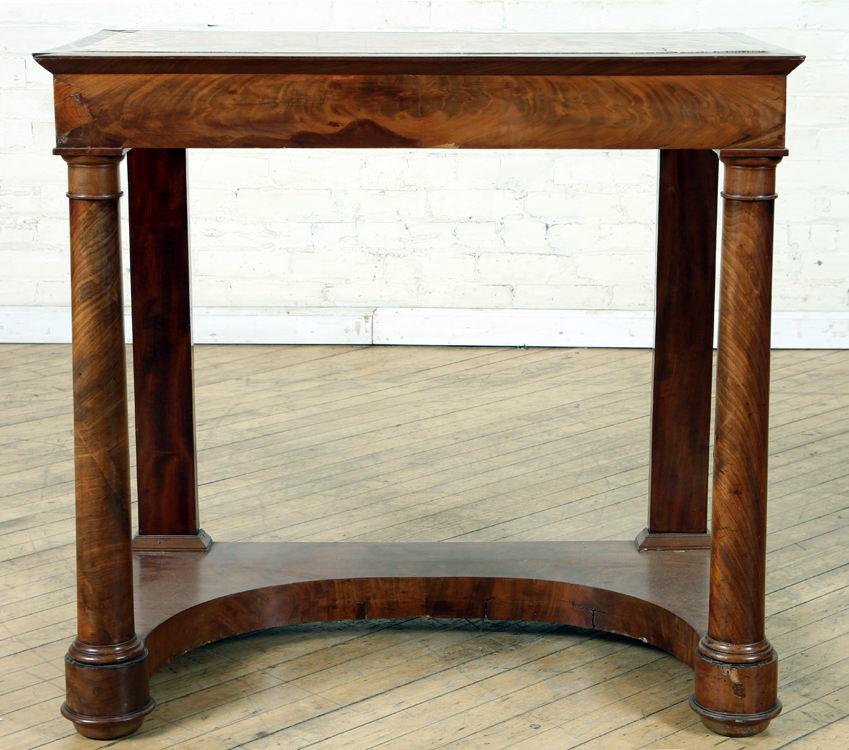 RESTORATION STYLE 19TH C. FRENCH CONSOLE (1 of 7)