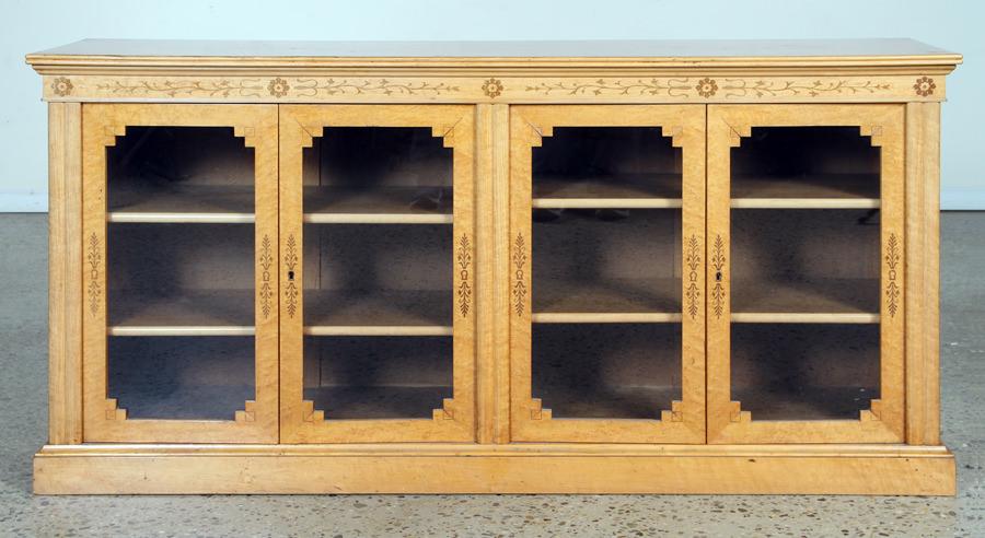 FRENCH CHARLES X STYLE INLAID CABINET 1900 (1 of 4)