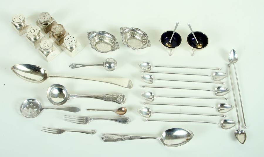 32-PC LOT ASSORTED STERLING SILVER ITEMS 30.2 TR (1 of 11)