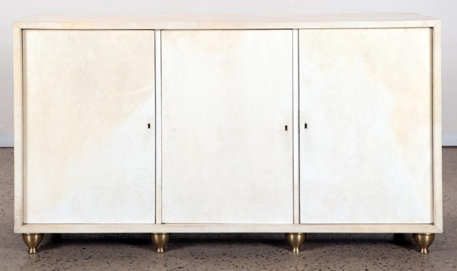 PARCHMENT SIDEBOARD MANNER SAMUEL MARX C. 1950 (1 of 7)
