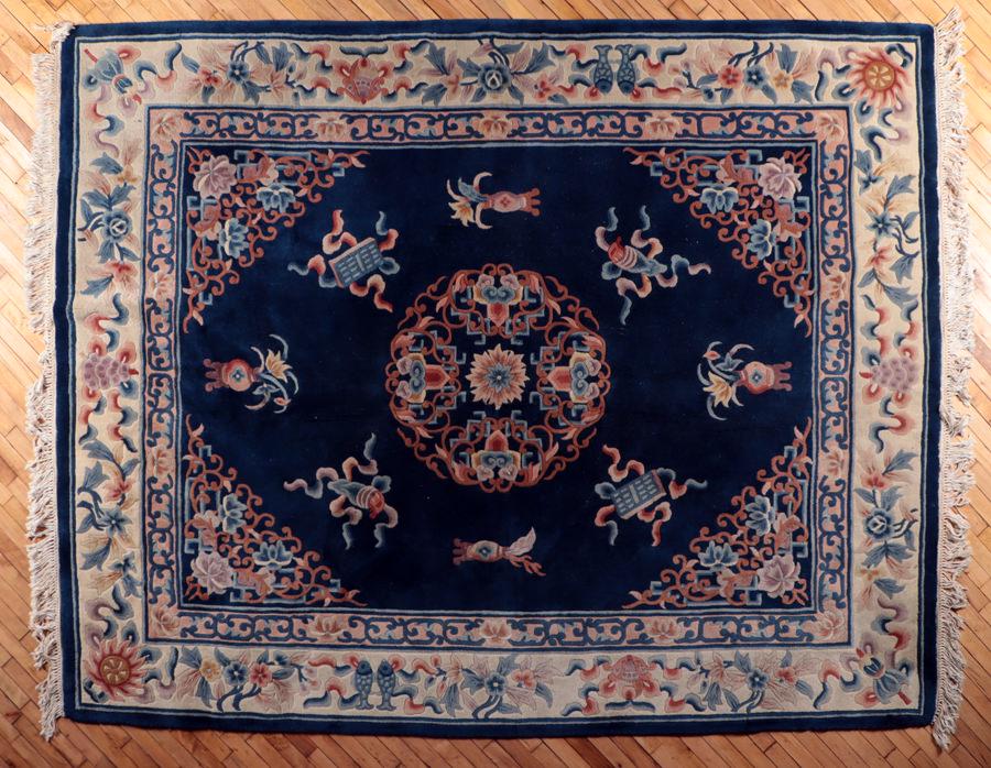 PAIR OF CHINESE PEKING STYLE RUGS (1 of 4)